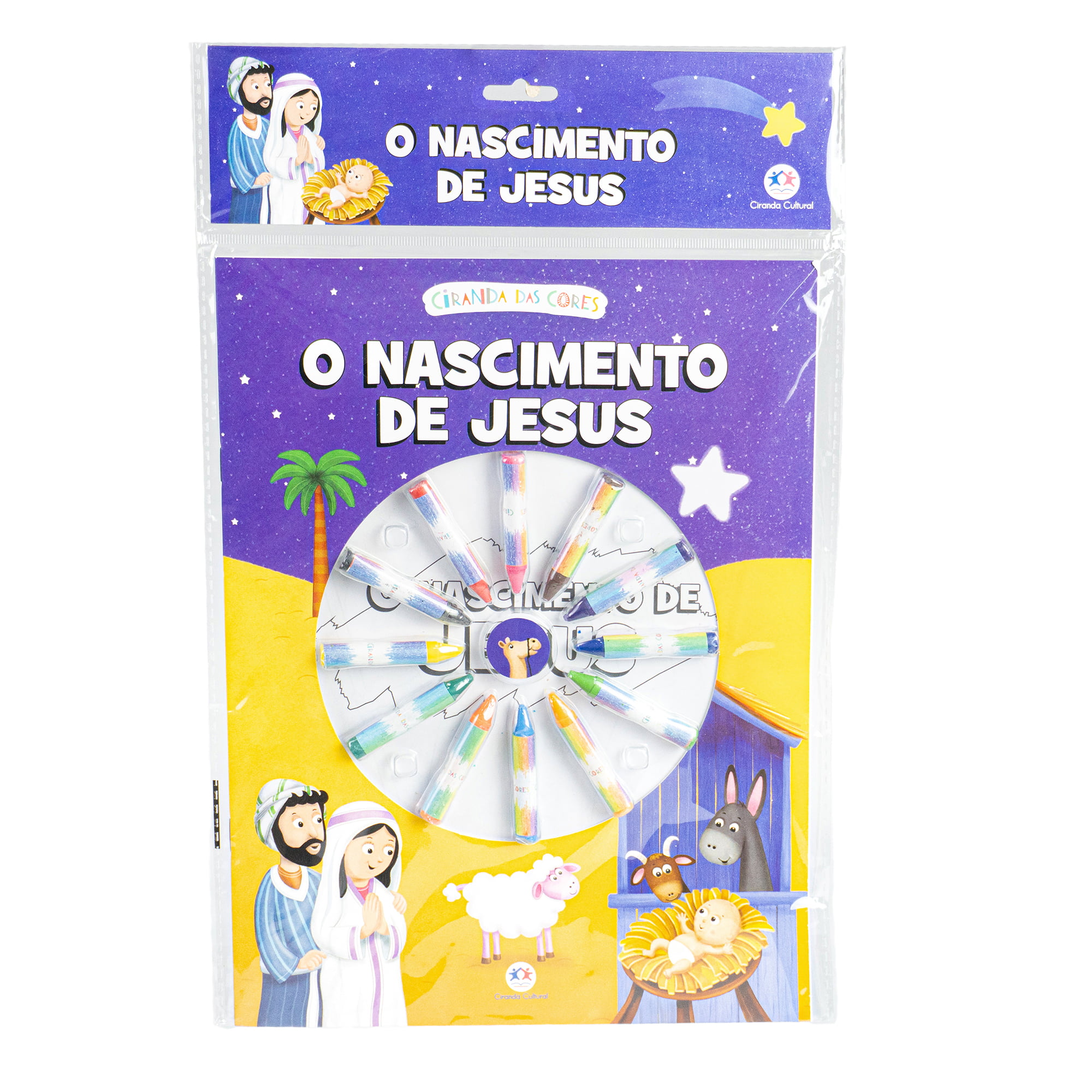 Livro Ciranda das Cores – O Nascimento de Jesus