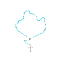 TERÇO PEROLA 6MM SANTA PAULINA