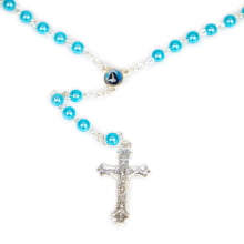 TERÇO PEROLA 6MM SANTA PAULINA